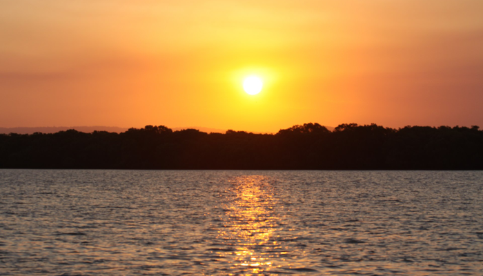 Houseboat view